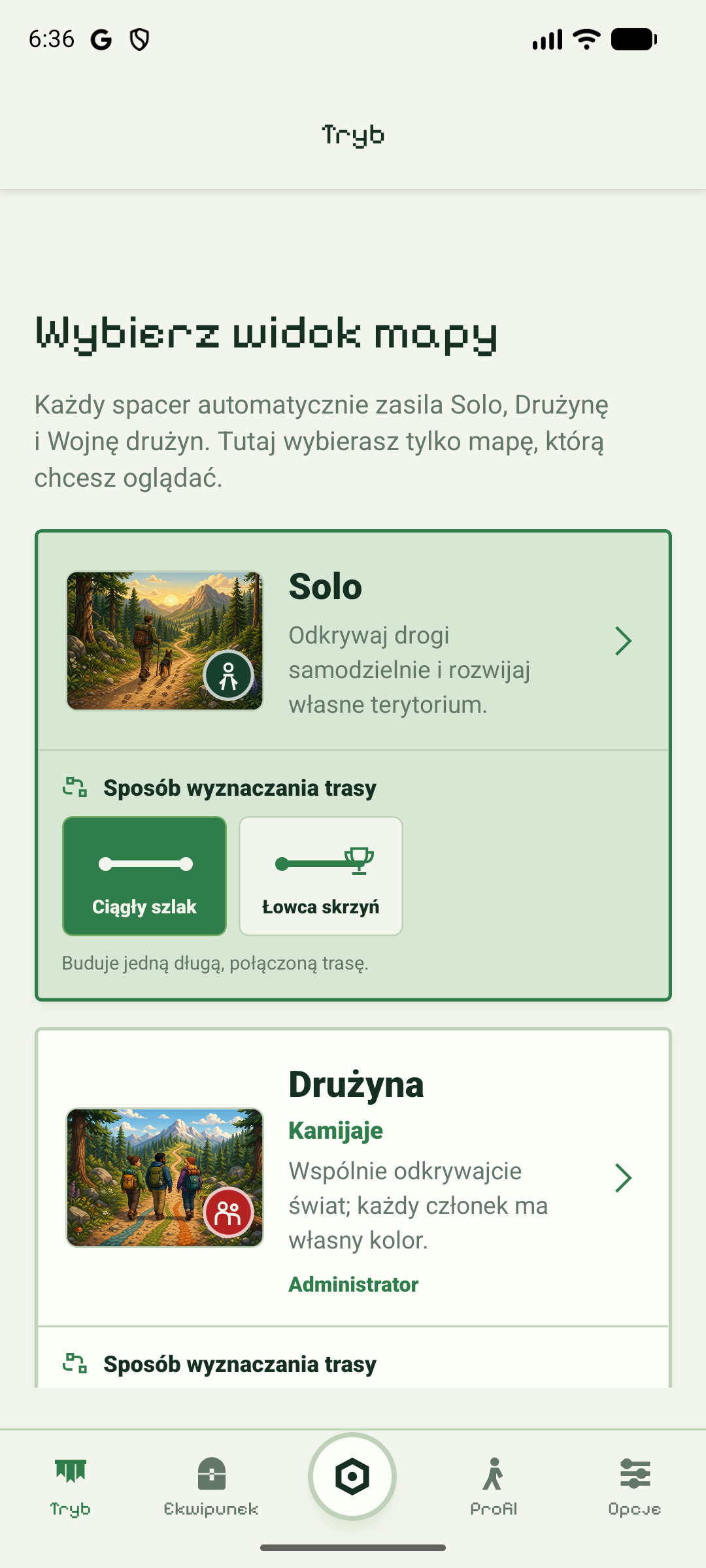 Tryby i strategie